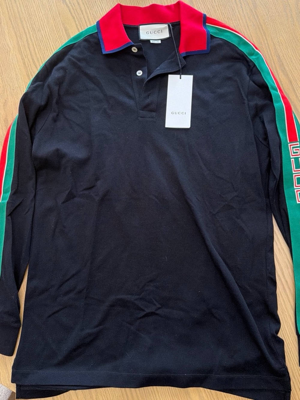 Gucci Long Sleeve Polo NWT